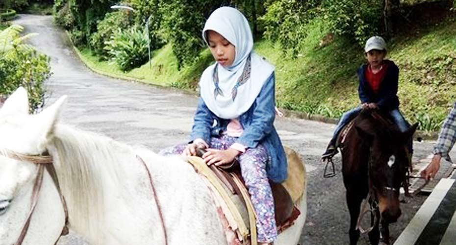 Horse Riding Taman Simalem Resort